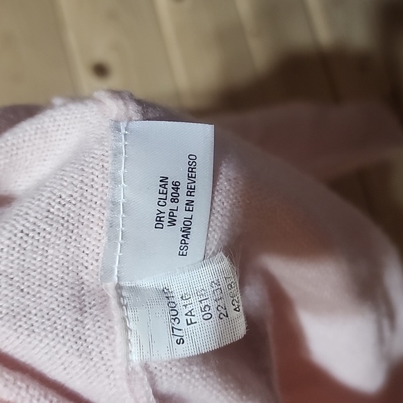Charter Club Cashmere Sweater Size Small Petite Pink - Picture 5 of 7